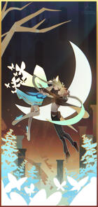 I'll Keep Waiting, 2023 2920 x 6176 px Clip Studio Paint